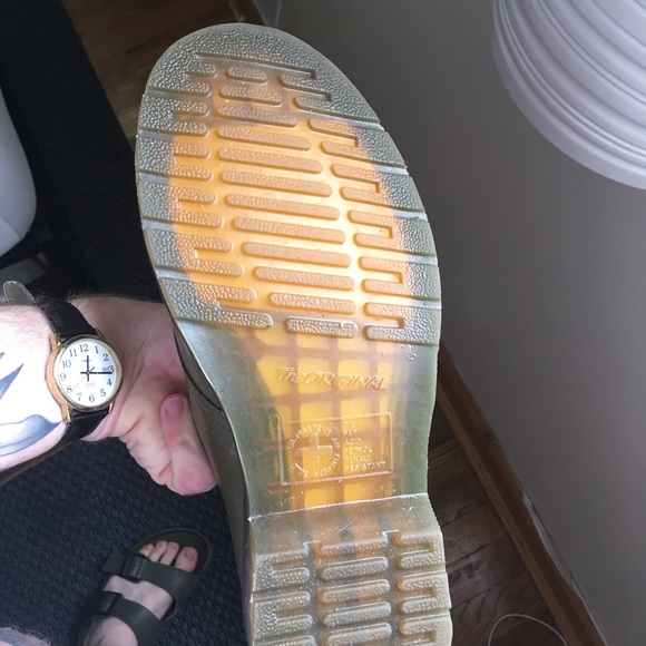 Green dr marten oxfords main image 4